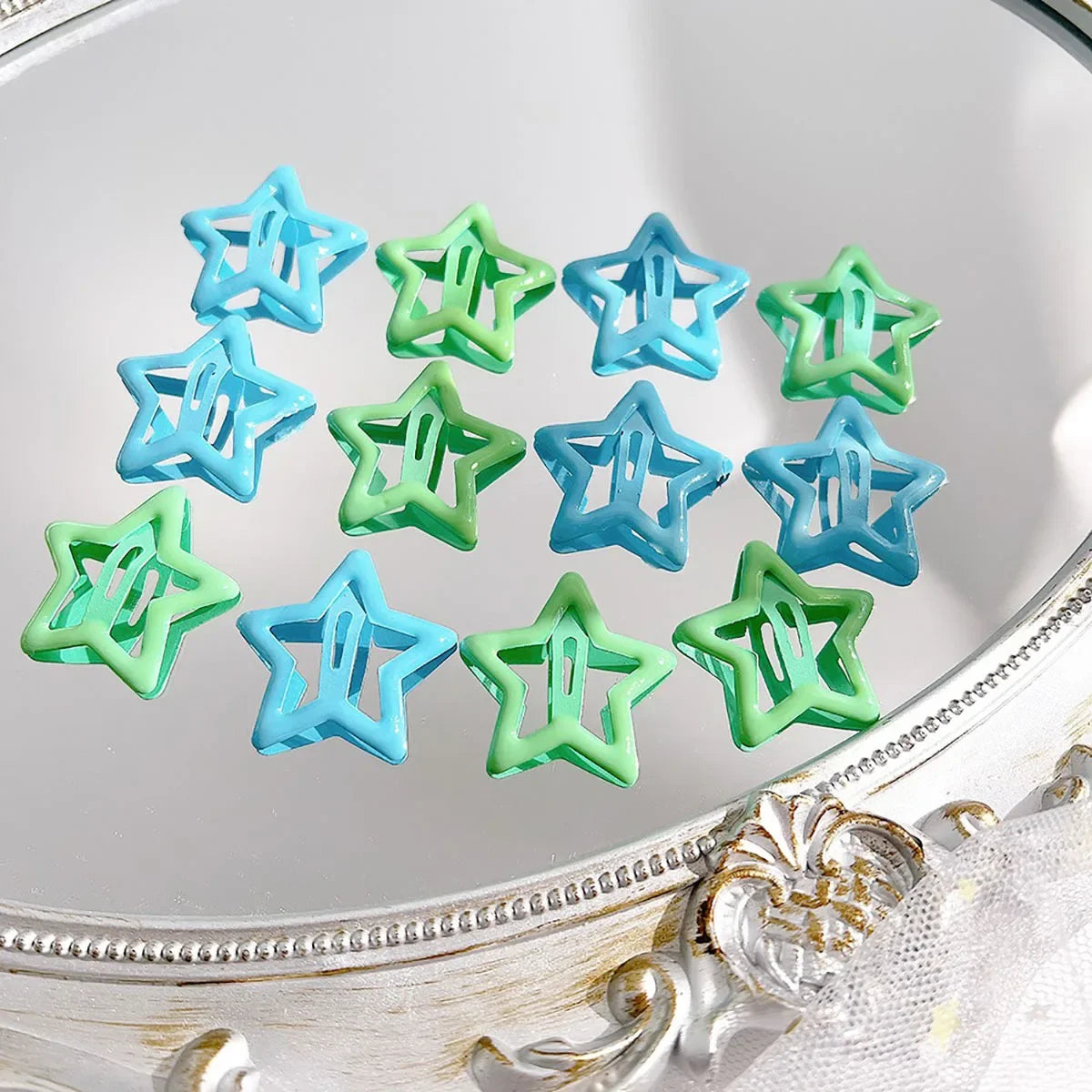 High Elasticity Hair Clip Set Butterfly Knot Egg Flower Combination Hair Grips Volumizing Sweet Fresh Looking Hair Clips.