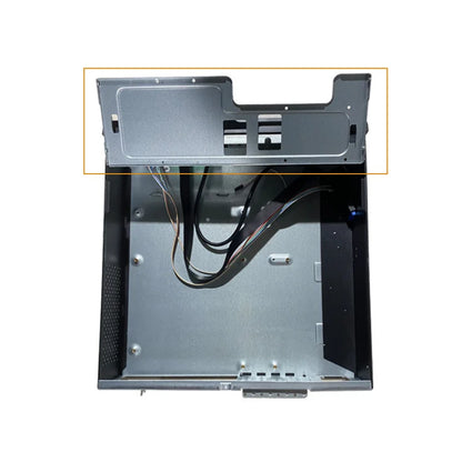 MINI itx Case Horizontal MATX/ITX Main Board Small 1u Power Supply Half High Graphics Card with Optical Drive HTPC Case.