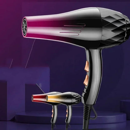 Hair Dryer Professional 1200W/2200W Gear Strong Power Blow Hair Dryer Brush For Hairdressing Barber Salon Tools Hair Dryer Fan