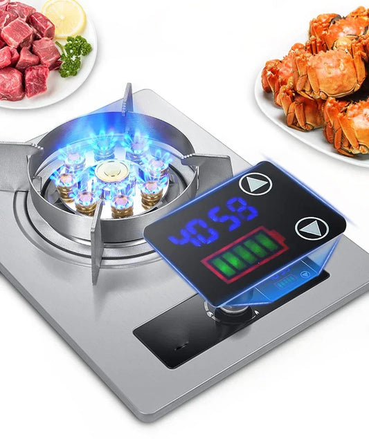 7kw Gas Cooktop Single Stove Household Liquefaction Gas Stove Single Coal Desktop Embedded Single Gas Stove 4.5 KW/5.2kw/.