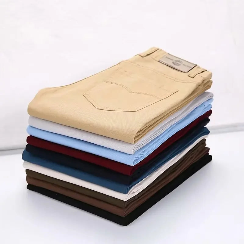 Frühling Sommer männer Hosen Farbe Gerade Bein Hosen Jugend männer Tragen Koreanischen Stil Slims Glättet Silhouette Dünne handel Hosen.