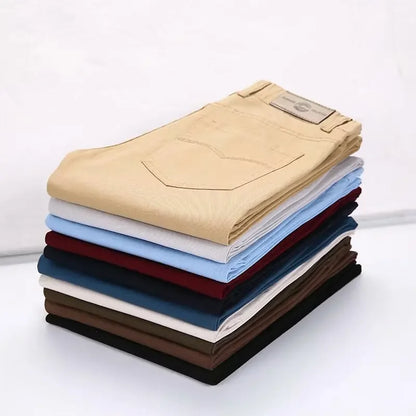 Frühling Sommer männer Hosen Farbe Gerade Bein Hosen Jugend männer Tragen Koreanischen Stil Slims Glättet Silhouette Dünne handel Hosen.