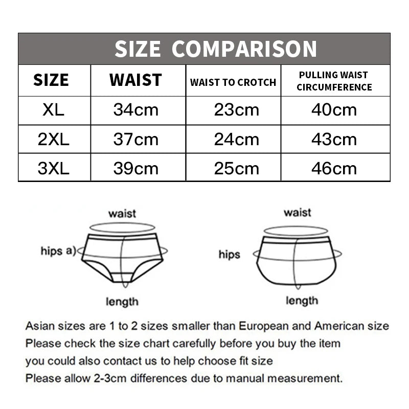 3 Pcs/Lot Men's Sexy Striped Panties Boxer Shorts Underwear Male Boxers Homme U Convex Shorts Lingerie Underpants.