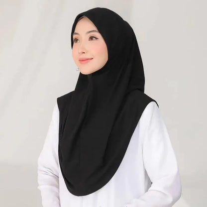 Muslim Islamic Jersey Modal Hijab Scarf Instant Hijabs Headscarfs For Women Long Scarves Head Wrap Shawl Bonnet Hijabe Femme.