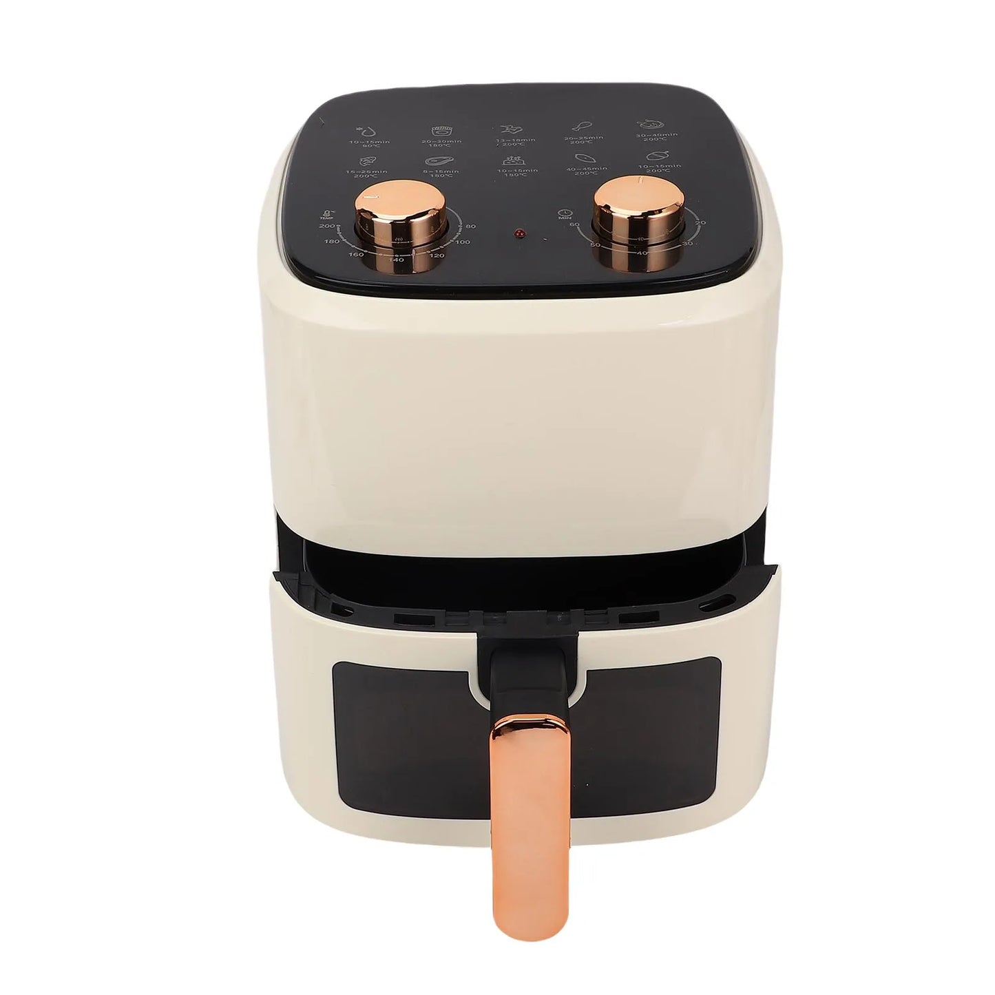 1350W Air Cooker 5.5L Large Capacity Full Automatic Multifunction Oilless Kitchen Fryer for Making Egg Tart Grilled Fish.