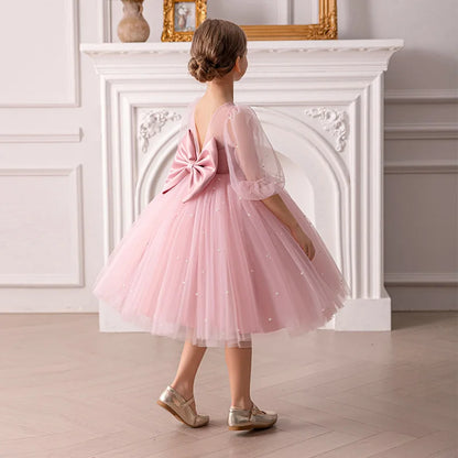 Kindergeburtstagskleider für Mädchen, elegante Kleider, Klavieraufführung, Mädchen-Prinzessin-Kleid, Brautjungfer, Hochzeiten, Abendkleid.