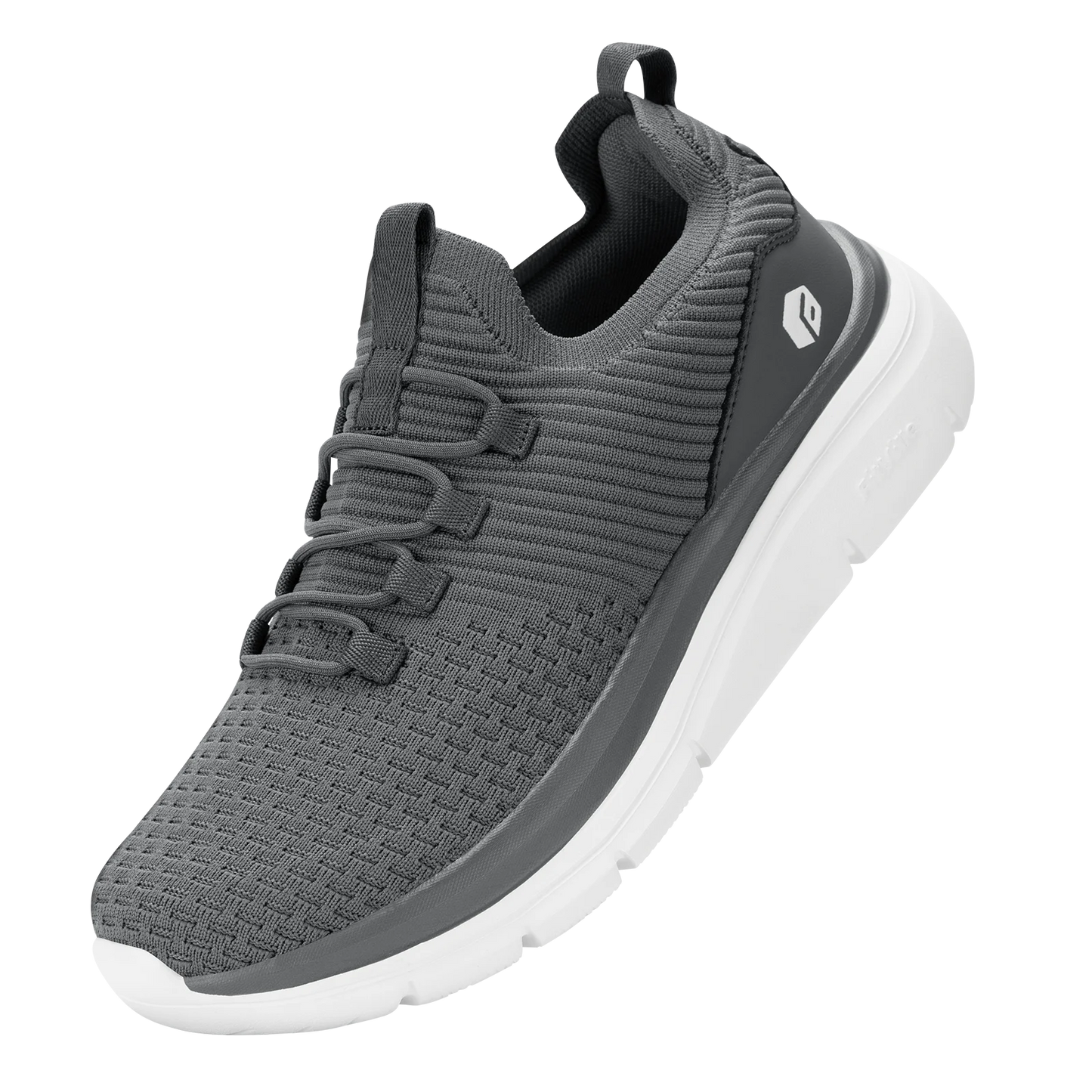 FitVille Herrenschuhe zum Hineinschlüpfen, leichte, breite Breite für Plattfüße, Plantarfasziitis, Fersenschmerzlinderung.