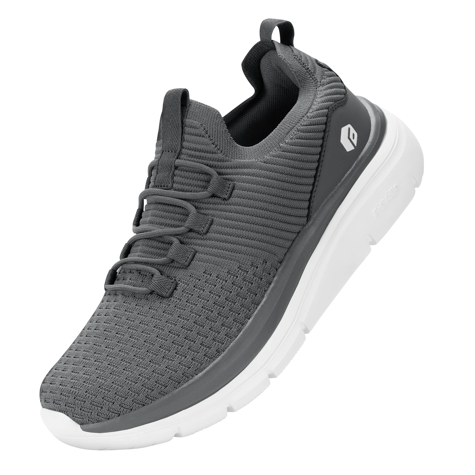 FitVille Herrenschuhe zum Hineinschlüpfen, leichte, breite Breite für Plattfüße, Plantarfasziitis, Fersenschmerzlinderung.