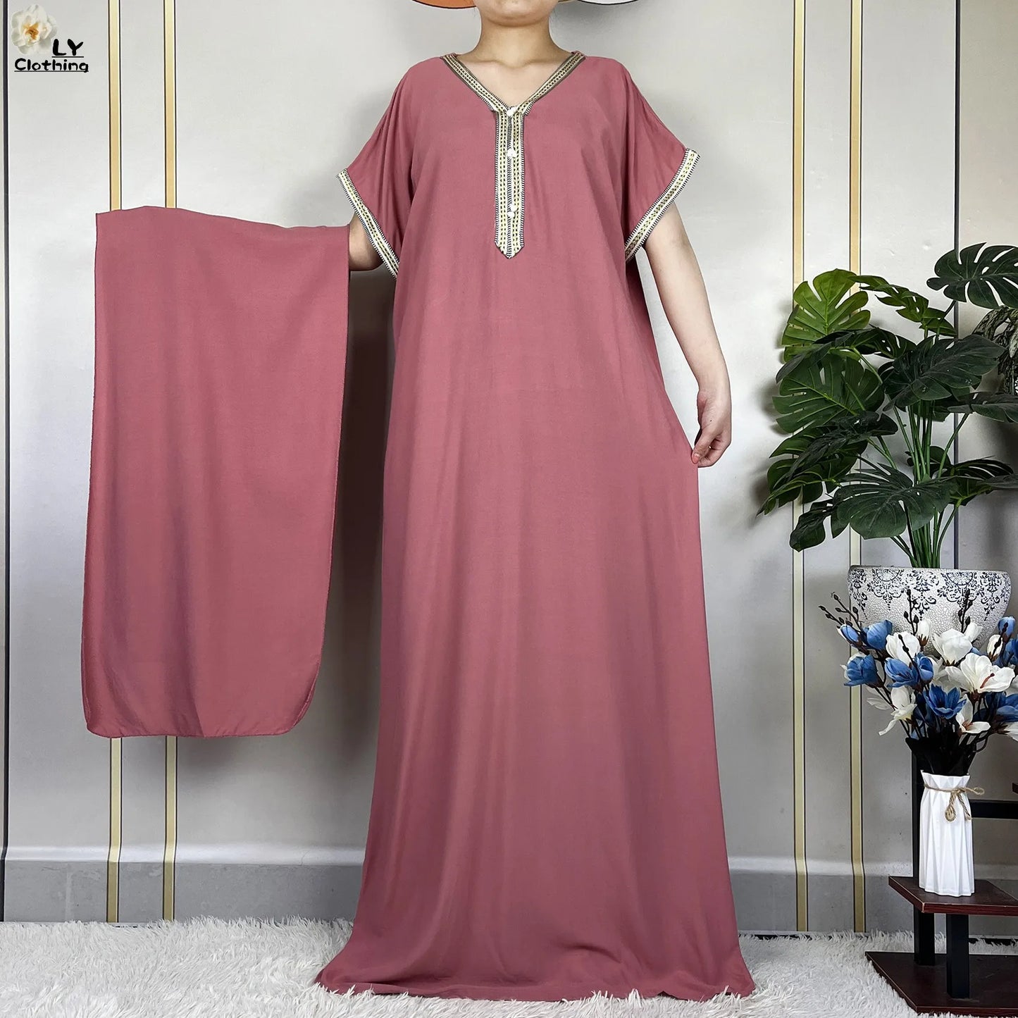 Neue Sommer-Kaftan-Abaya 2023, afrikanische Kleider für Frauen, traditionelle Kleidung, Islam-Gebetskleidung, Türkei, muslimische lose Robe, Ramadan