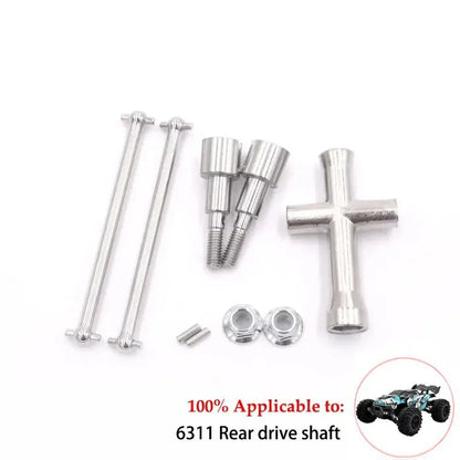 16101PRO 16102PRO RC Car Brushless Metal Upgrade Parts SCY 16101 16102 16103 16201 Accessories  Brushless Motor Gear Drive Shaft