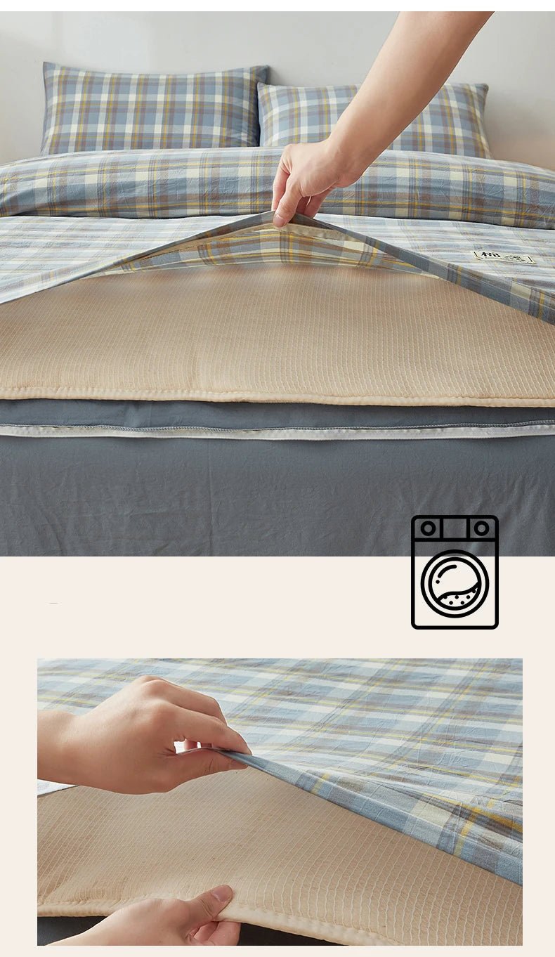 nordic quilt cotton 100% double bed comforters winter comforters King size duvet 220x240 cm winter Plaid comforter queen single