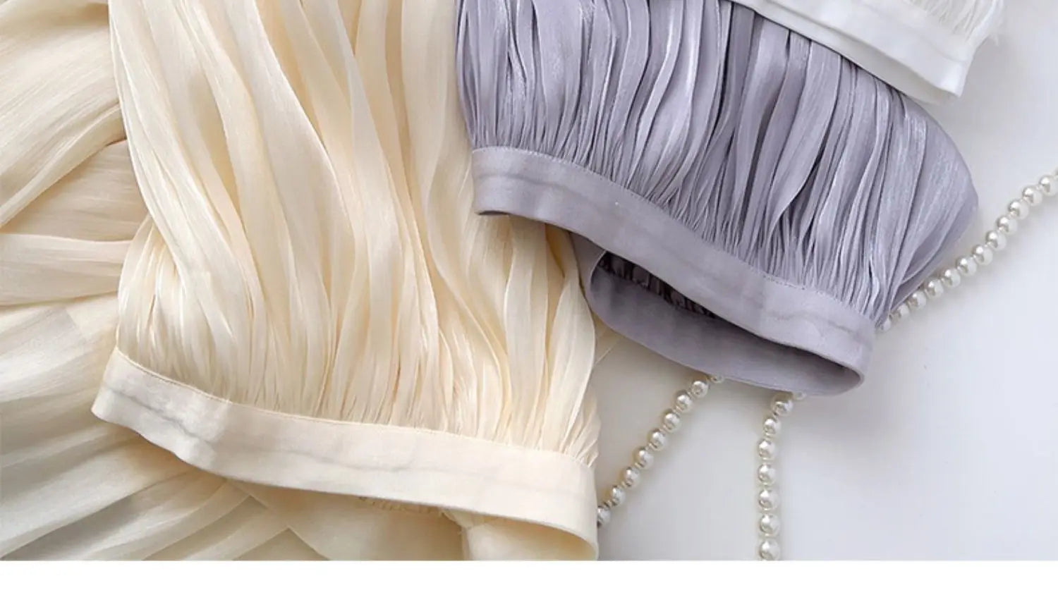 2025 Spring/Summer New Luster  A-line Women Skirt Solid Color High Waist French Paris Style Elegant Asymmetrical Skirt.