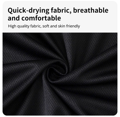 2/4/6 Pcs Plus Size Men's Quick-drying Short-sleeved Shorts Suit Men's Leisure Sports Running Fitness T-shirt Joker Shorts Teen.