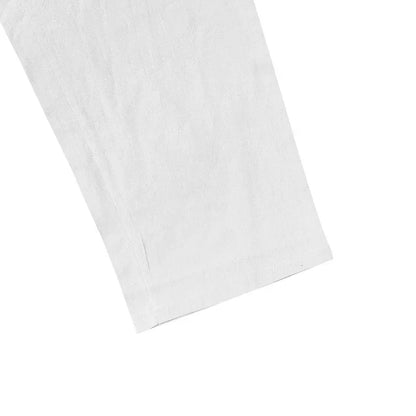 Frühling Sommer Dünne männer Casual Leinen Hosen Strand Stil Kordelzug Gerade Bein Lange Hosen Hochwertige Bequeme Passform.