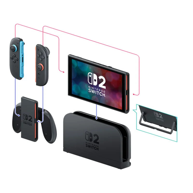 Nintendo Switch 2,7.9-inch LCD Display, joy-con2 hand Console,Stable TV Mode,Video games Console N2.