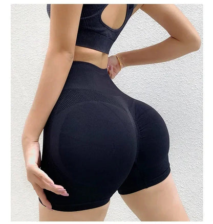 Short Gym Women‘s Gym Shorts High Elasticity Yoga Clothing Absorbent Short Sets Push Up Pants Cycling Jogging Fitness Legging.