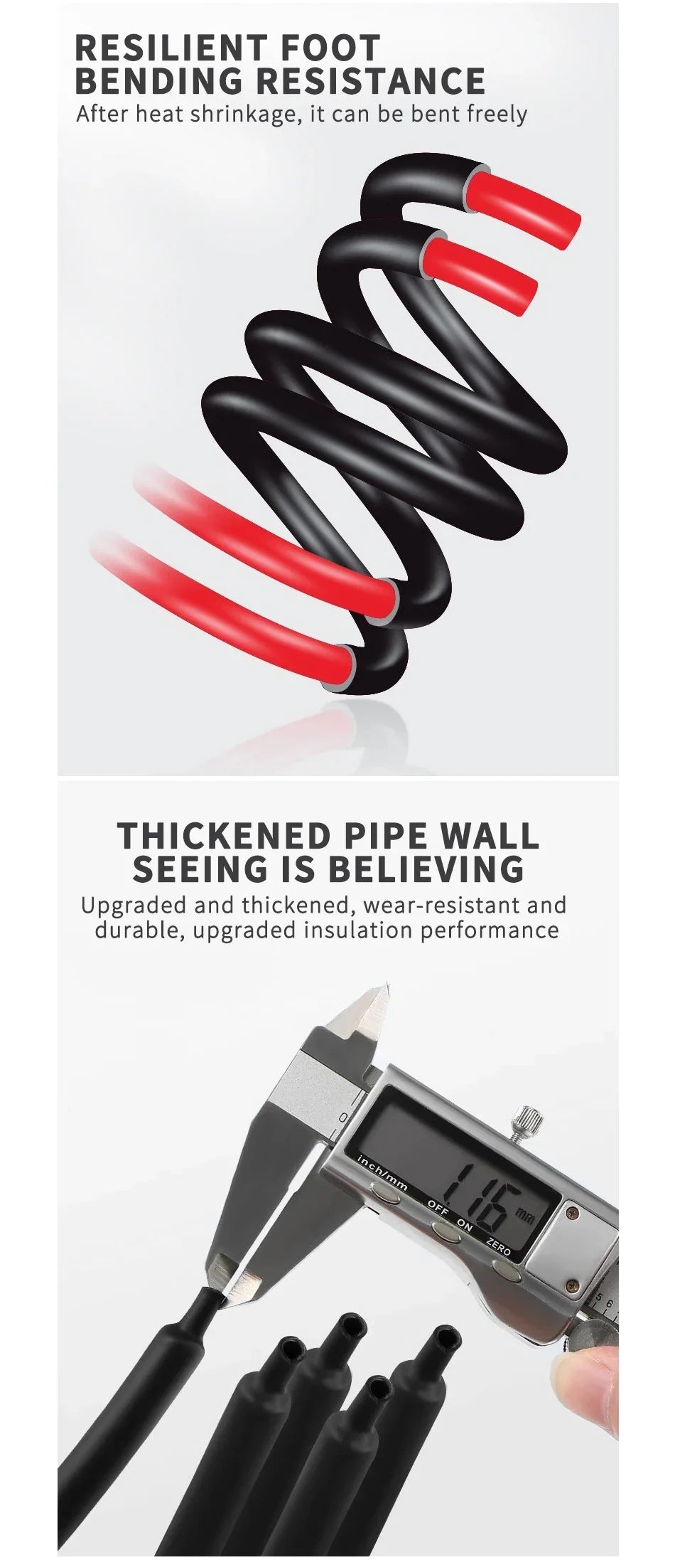 100 Meters/10M Diameter 2.4~25.4mm 3:1 Ratio Adhesive Lined Heat Shrink Tubing Waterproof Wire Wrap Insulated Lined Cable Sleeve.