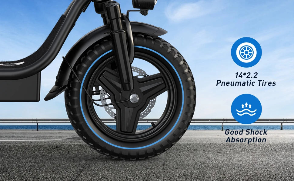 TOOFLY GQ8 Adult Electric Scooter 250W 48V15AH Foldable E-scooter  Inch Vacuum Tires City Commuter Electric Scooter.