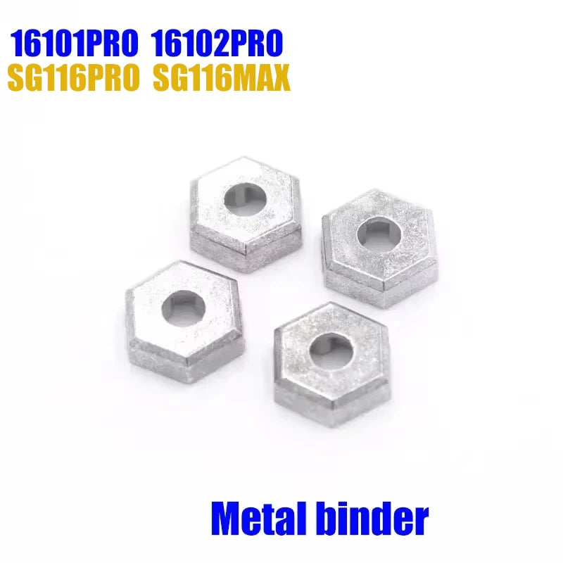 SCY 16101PRO 16102PRO SG116MAX RC Automotive Parts Turning Shaft Gear Bearing Pull Rod Steering Cup Swing Arm Motor Tire Screws