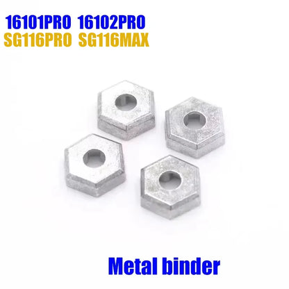 SCY 16101PRO 16102PRO SG116MAX RC Automotive Parts Turning Shaft Gear Bearing Pull Rod Steering Cup Swing Arm Motor Tire Screws