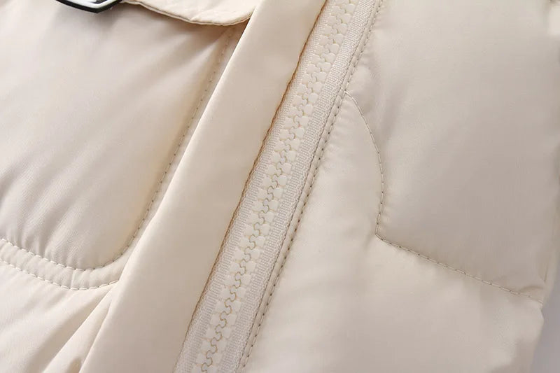 AYNIGIELL 2024 Winter Neugeborenen Verdickung Overall Integrierte Wolle Mit Kapuze Unten Strampler Baby Jungen und Mädchen Warme Schneefeste Overalls.