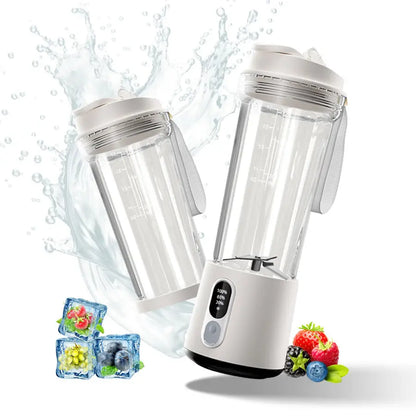 New 300W Powerful Juicer USB 4000mAh Battery Multi-use Juice Cup Grinder Outdoor Portable Fresh Fruit Blender Smoothie Juice Cup.
