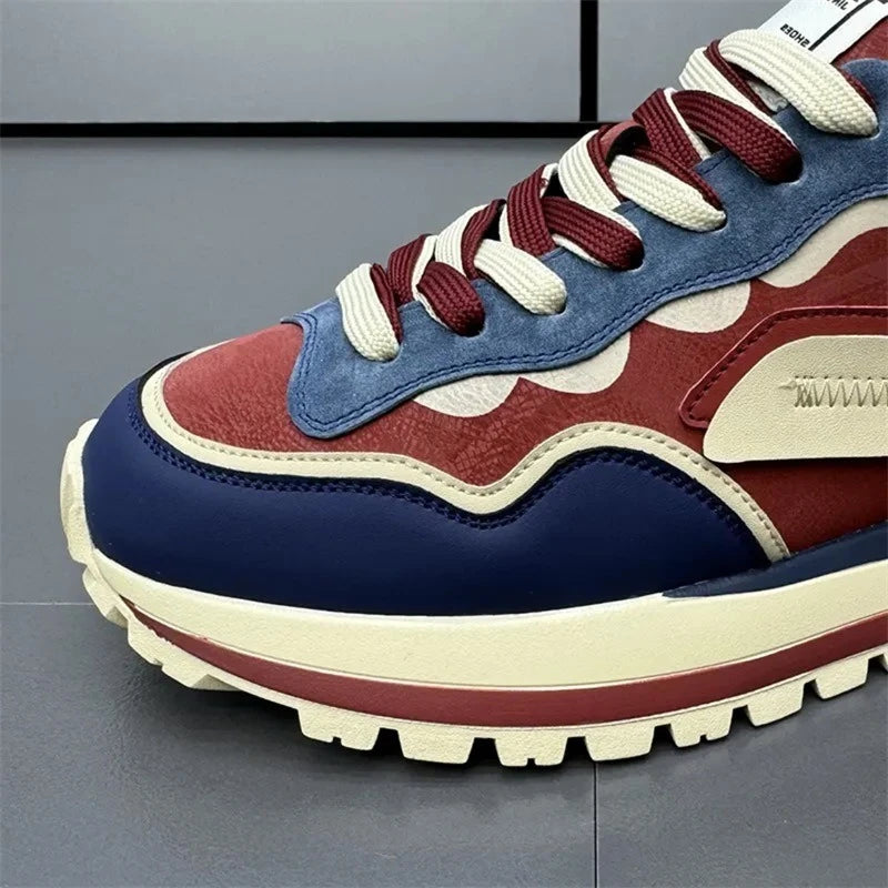 New Men's Sneakers Luxury Designer Casual Shoes for Men Platform Running Shoes Fashion High Quality Sports Shoes Tenis Masculino.