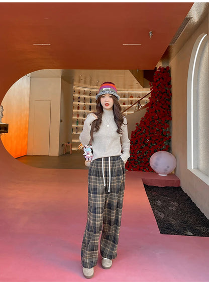 Herbst Winter Pullover Frauen Pullover Langarm Tops Kleidung Schlank Stricken Weiche Jumper Streetwear Taste Rollkragenpullover