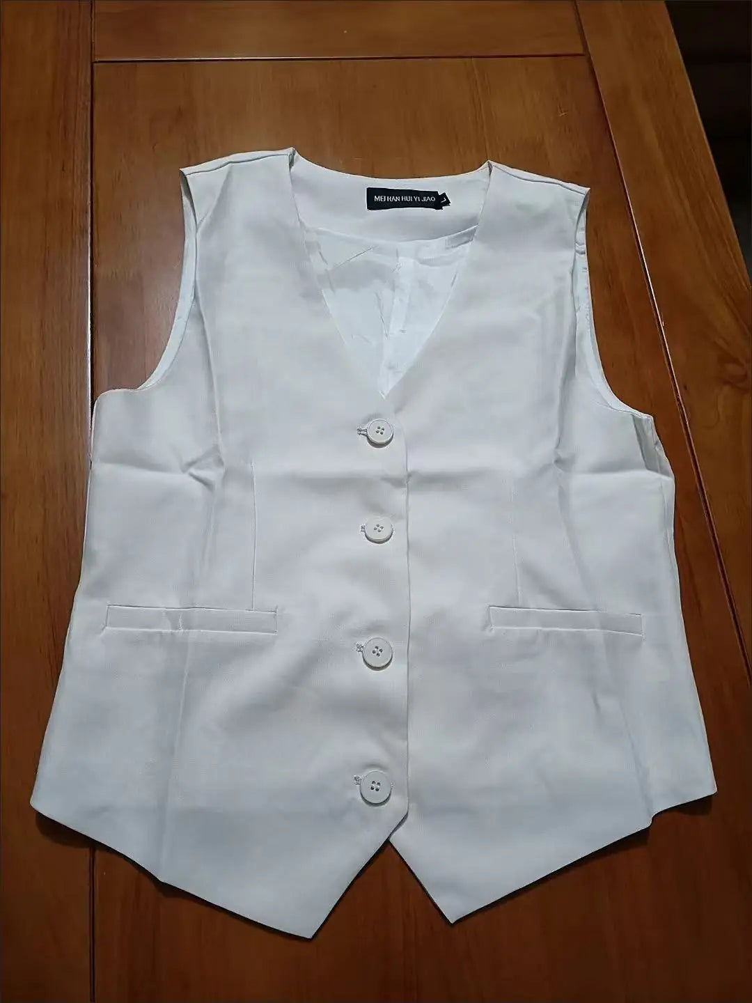 Frühling Sommer Koreanische Mode Weste 2025, Neue Frauen Kurze Mode V-ausschnitt Ärmellose Casual Blazer Weste Mäntel Weibliche Tops.