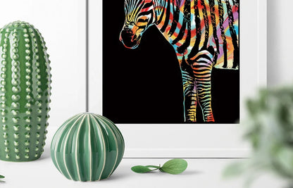 2 Sheets Animal Scratch Art Paper Set with Stylus DIY Rainbow Craft Lion Unicorn Cat Dog Painting Toy Creative Kids Adults Gift.