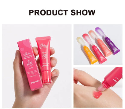 Fruit Honey Moisturizing Lip Oil Sexy Plump Lip Jelly Strawberry Tinted Lip Liquid  Oil Lipgloss Makeup Makeup.