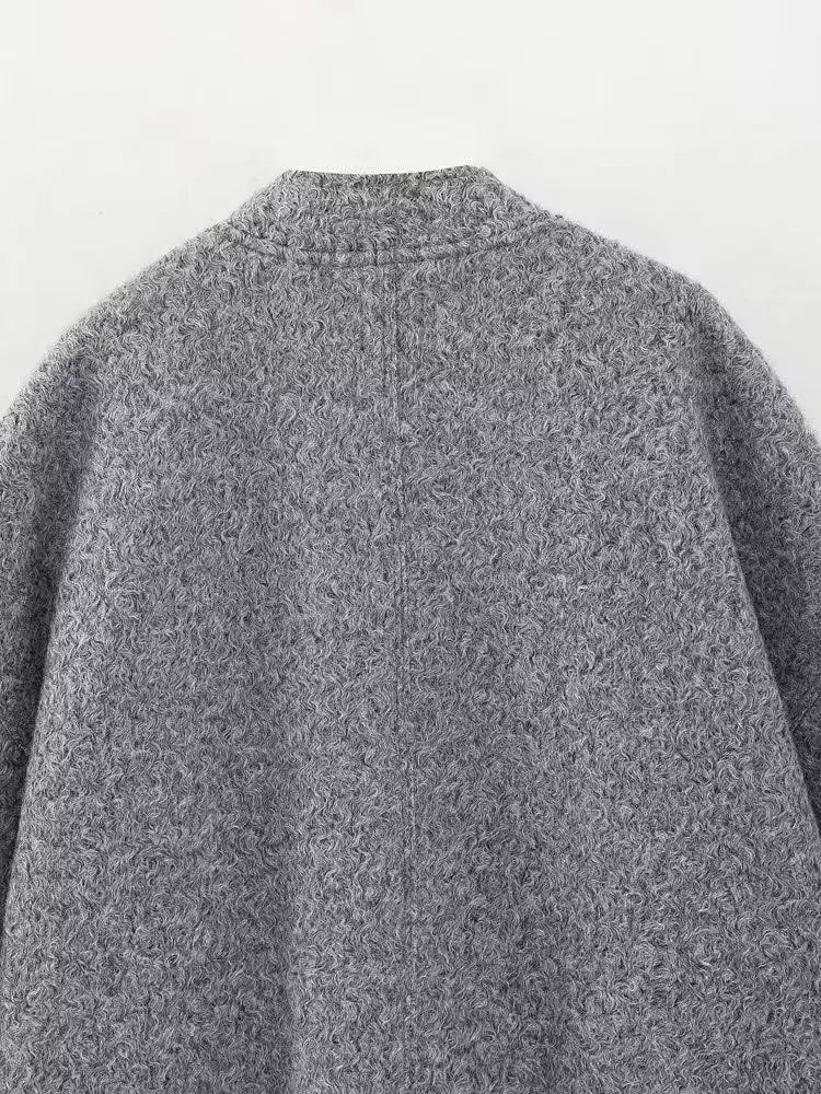 TRAFZR Damenjacken Frühling 2023, elegantes Fleece, Vintage, neue Oberbekleidung, Langarm, Harajuku, Y2k, Streetwear, Bomberjacken.