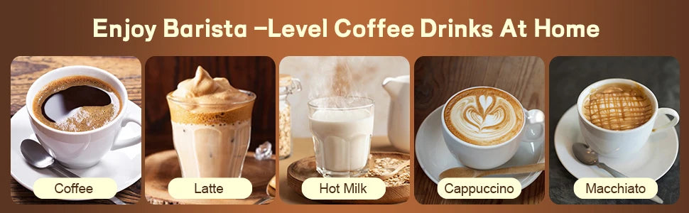 Milk Foamer Electric 500 Watt 240 ml Non-stick Coating For Milk Foam.