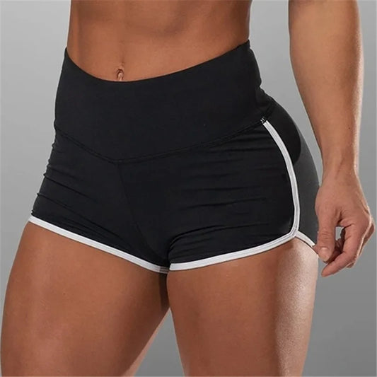 Women Summer Shorts for Sports Fitness Gym Skinny Slim Shorts Causal Yoga Shorts Low Waist Stretchy Short Pants Gym Clothing.