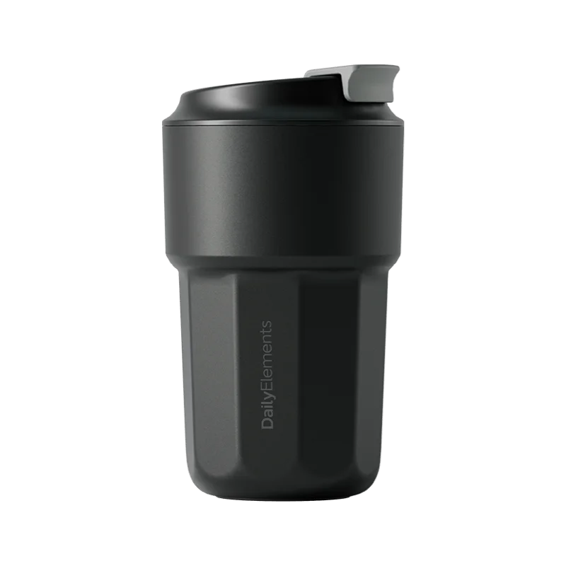 New Youpin Daily Element Portable Water Cup Coffee Mug 316 Stainless Steel Safety Seal 420ml Cold Storage Thermos Cup Mouth Snap