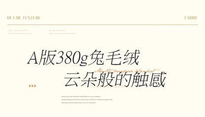 4pcs Grey Rabbit Fur Bedding Set Thick Milk Plush Winter Duvet Cover Warm Bed Sheets, Queen Size Four Piece Set  Bedroom Decor.