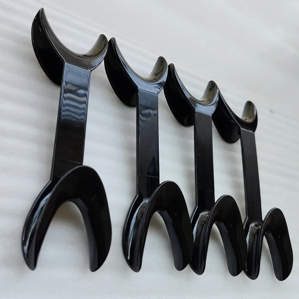 4Pcs Dental Mouth Opener T-Shape Orthodontic Lip Cheek Retractors Double Head Mouth Spreader Oral Clean Tool.