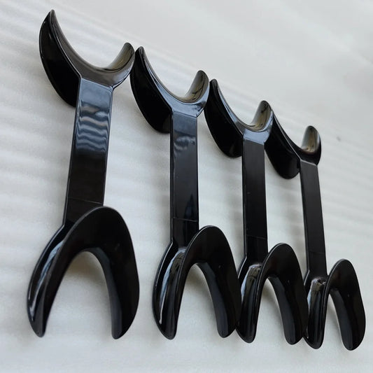 4Pcs Dental Mouth Opener T-Shape Orthodontic Lip Cheek Retractors Double Head Mouth Spreader Oral Clean Tool.