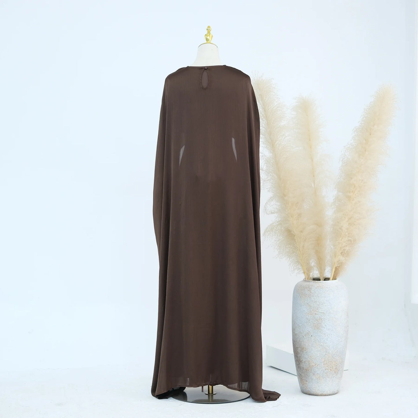 Ramadan 2 Piece Muslim Women Set Dubai Modest Abaya Islam Abayas Femme Elegant Arabic Clothing Fashion Turkey Solid Outfit 2025.