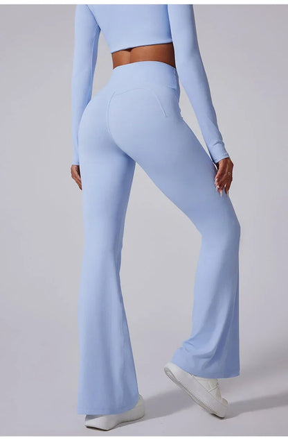 Cloud Hide Leisure Sports Trousers Home Workout Long Yoga Pants for Women Gym Fitness Running Leggings High Waist Street Tights.