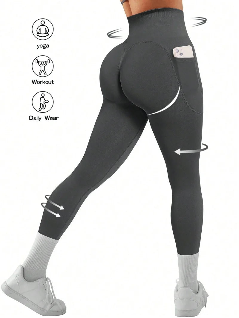 Sexy Scrunch Leggings Push Up Tights Woman Back Gym Sport Women Fitness Legging Butt Lift Yoga Pants.