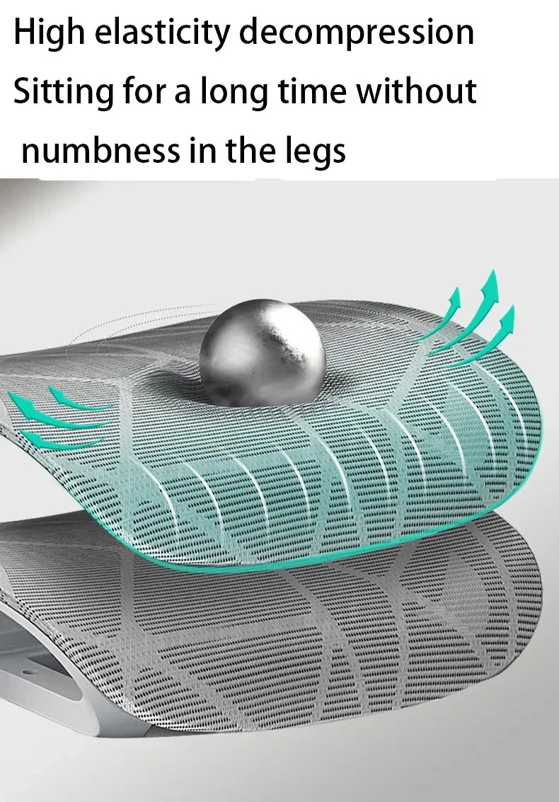 Verstellbare ergonomische Rückenlehne, Video-Gaming-Computerstuhl,