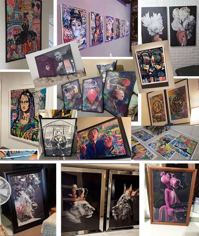 Golden Radiant African Beauty Art Posters Print Canvas Painting Modern Fashion Portrait Wall Art Mural for Liivng Room Decor.