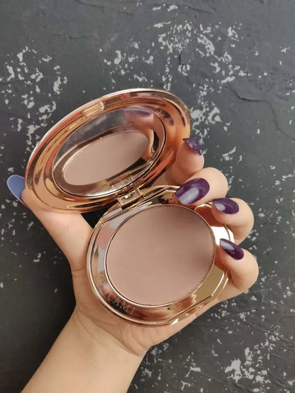 Contour Palette with Mirror Shadow Powder Bronzer Three-Dimensional Nose Shadow Repair Powder Facial Concealer Cosmetics Makeup.