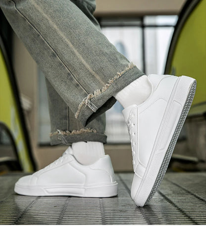 PU Leather Men Shoes Sneakers Trend Casual Shoes Leisure Male Sneakers Footwear Men Vulcanized Shoes Couple Shoes Women Shoes