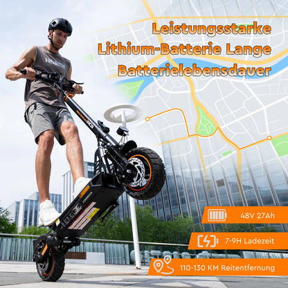 RCB Electric Scooter D5/D5 PRO ABE (premium version), NFC/Indicator/APP, 500W Motor Peak 1600, 10" Commuting E Scooter for Adult.