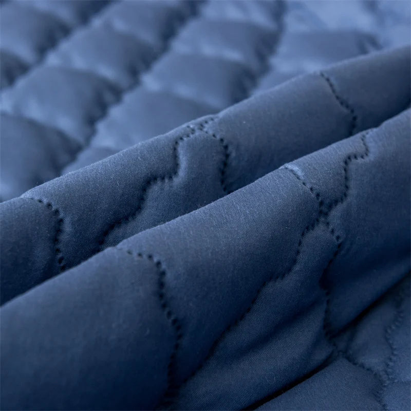 Home Mattress Cover Waterproof Thickened Quilted Waterproof Bed Cover Breathable Mattress Protector Fitted Sheet No Pillowcases