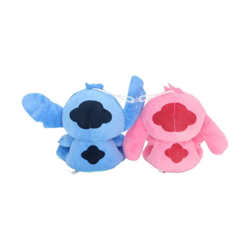 Disney Lilo and Stitch plush toy pink Lilo Blue Stitch toy cute plush doll couple Stitch doll couple birthday gift.