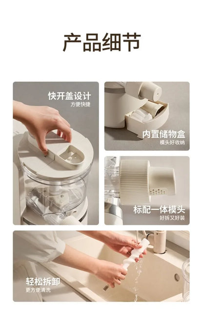 220V Automatic Smart Mini Electric Noodle Pasta Maker Machine for Home Use AF