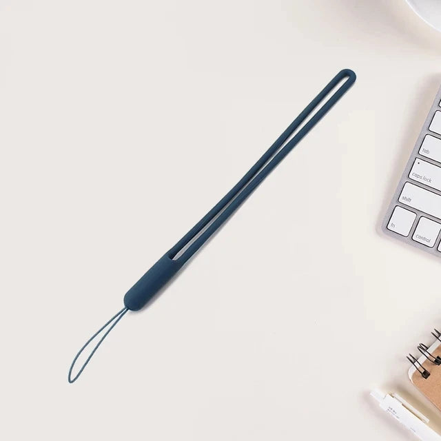 Silicone Wrist Straps Mobile Phone Strap Charms Cute Lanyards for Iphone Strap Camera Keys Cord Lanyard Key Chains Hanging Rope.